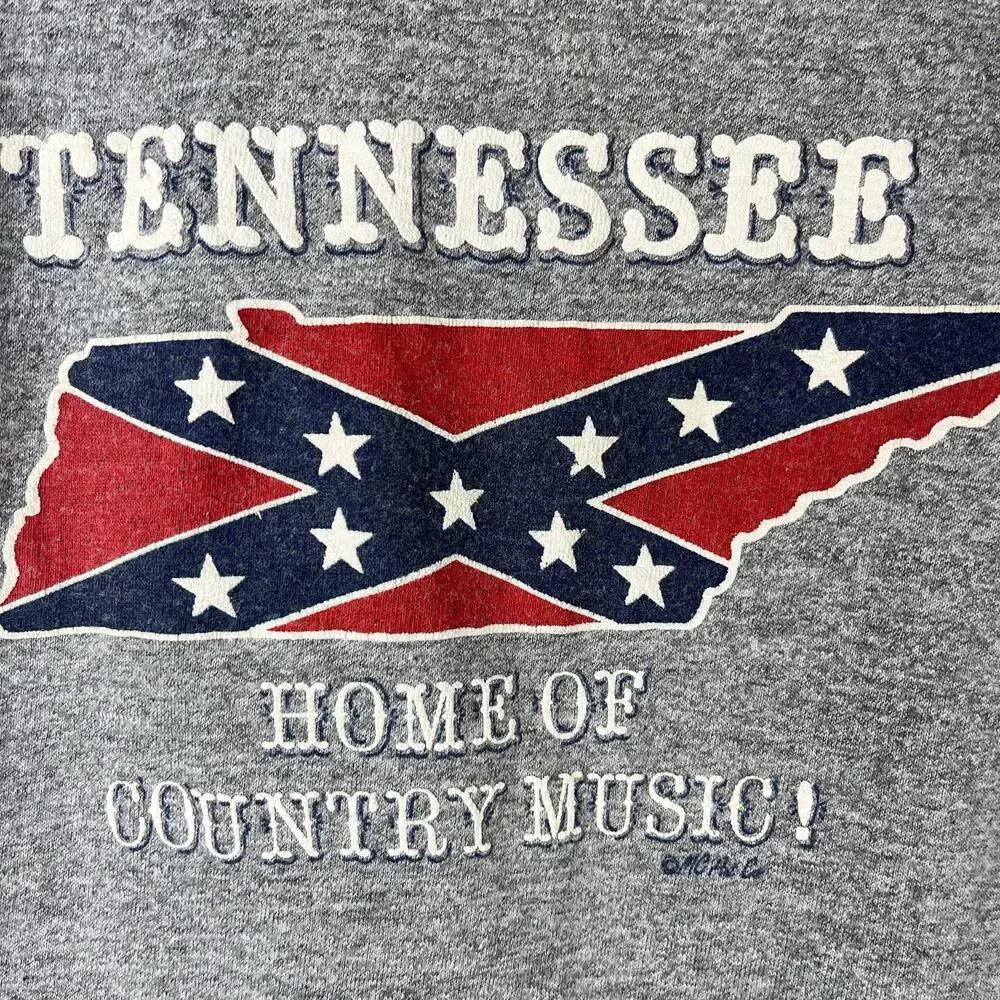 Vintage Tennessee Short Sleeve Ringer Country Music T-Shirt